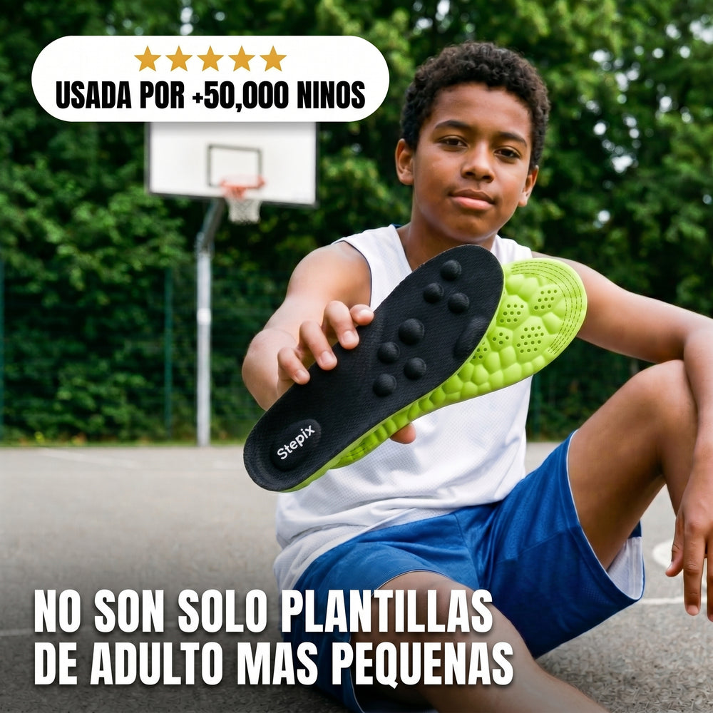 <h2>6. Están pensadas para pies en crecimiento</h2>